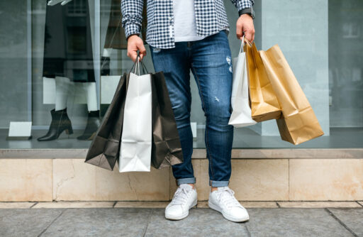 Man Shopping
