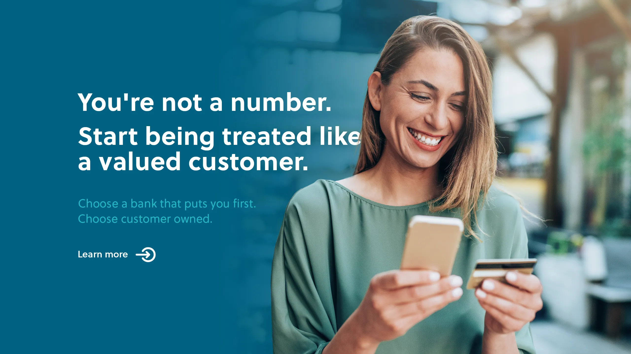 Youre Not A Number. Start Being Treated Like A Valued Customer